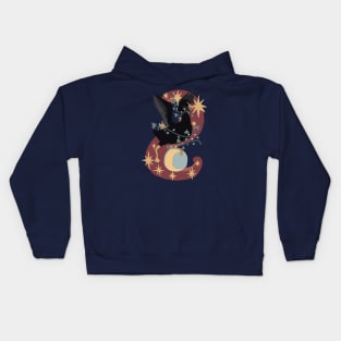 Moon Swan Kids Hoodie